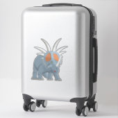 恐竜 シール (スーツケース)