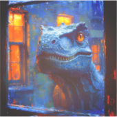 恐竜 シール (正面)