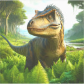 恐竜 シール (正面)