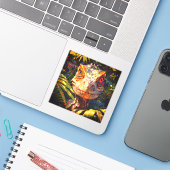 恐竜 シール (ノートパソコンとiPhone)