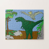 恐竜 ジグソーパズル (横)