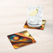 恐竜 スクエアペーパーコースター (インサイチュ)