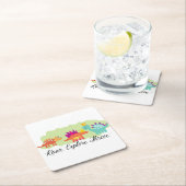 恐竜 スクエアペーパーコースター (インサイチュ)