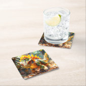 恐竜 スクエアペーパーコースター (インサイチュ)