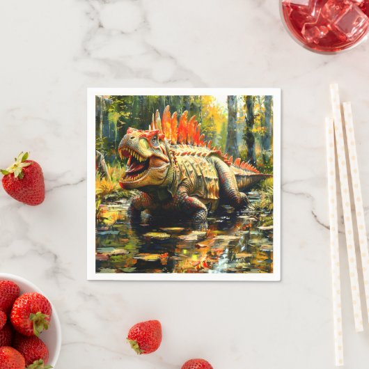 恐竜 スタンダードカクテルナプキン (インサイチュ)