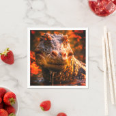 恐竜 スタンダードカクテルナプキン (インサイチュ)