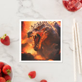 恐竜 スタンダードカクテルナプキン (インサイチュ)