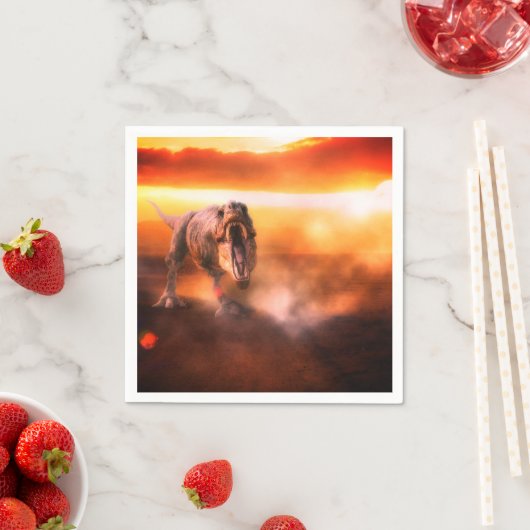 恐竜 スタンダードカクテルナプキン (インサイチュ)