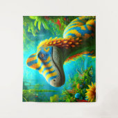 恐竜 タペストリー (正面)