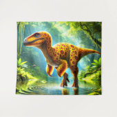 恐竜 タペストリー (正面(横))