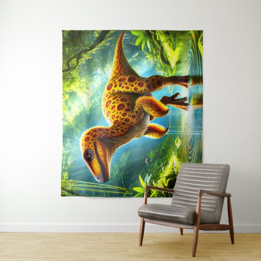 恐竜 タペストリー (インサイチュ)