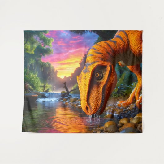 恐竜 タペストリー (正面(横))