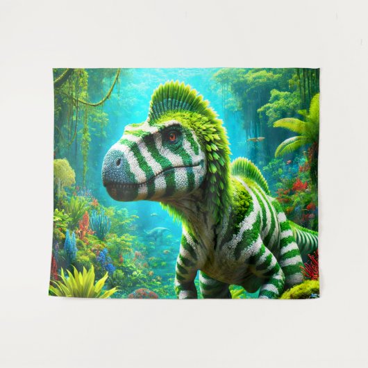 恐竜 タペストリー (正面(横))