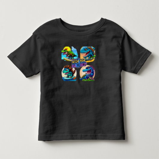 恐竜 トドラーTシャツ (正面)