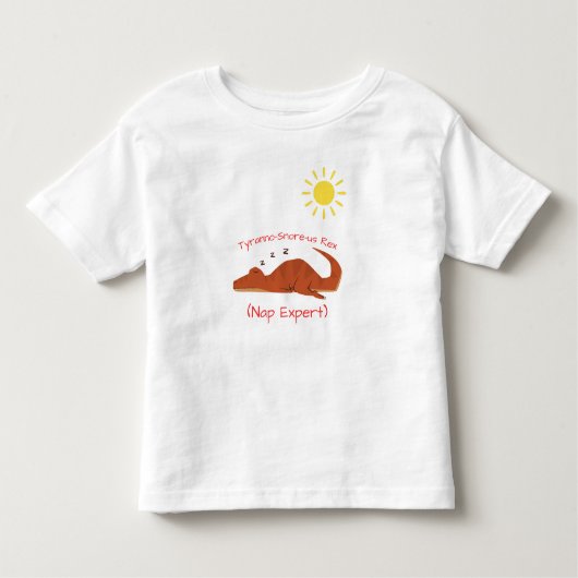恐竜 トドラーTシャツ (正面)