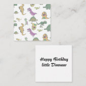 恐竜 ノートカード (正面/裏面)