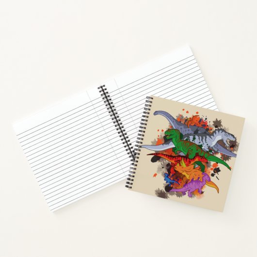 恐竜 ノートブック (内部)