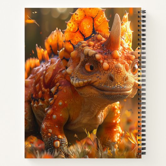 恐竜 ノートブック (裏面)