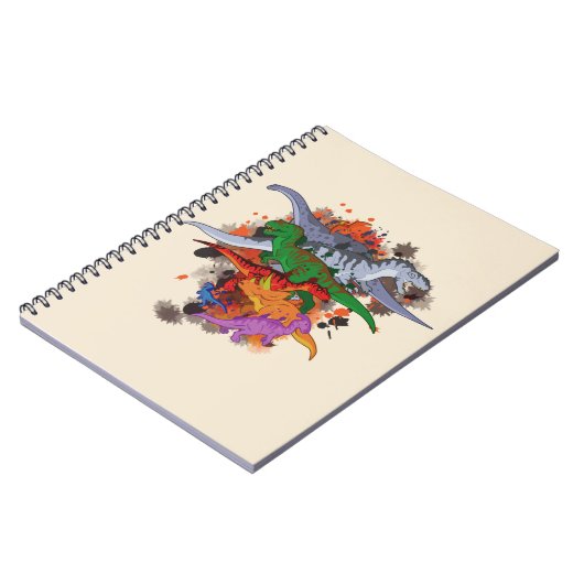 恐竜 ノートブック (左側)