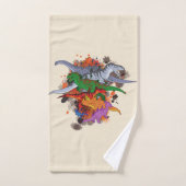 恐竜 バスタオルセット (ハンドタオル)