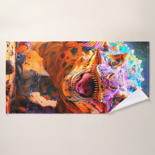 恐竜 バスタオル (バスタオル)