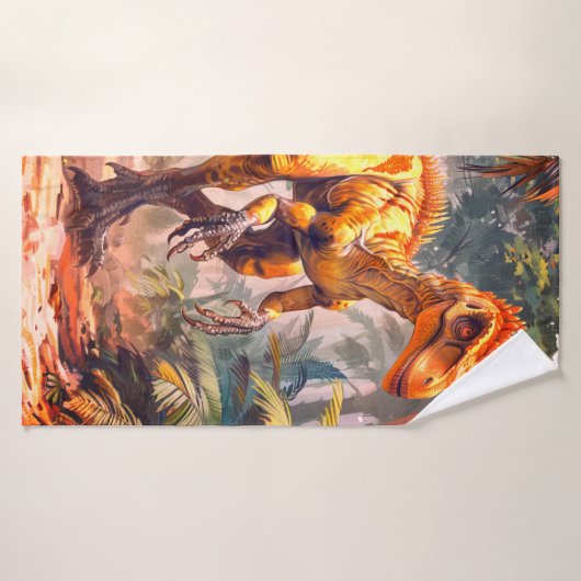 恐竜 バスタオル (バスタオル)