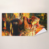 恐竜 バスタオル (バスタオル)