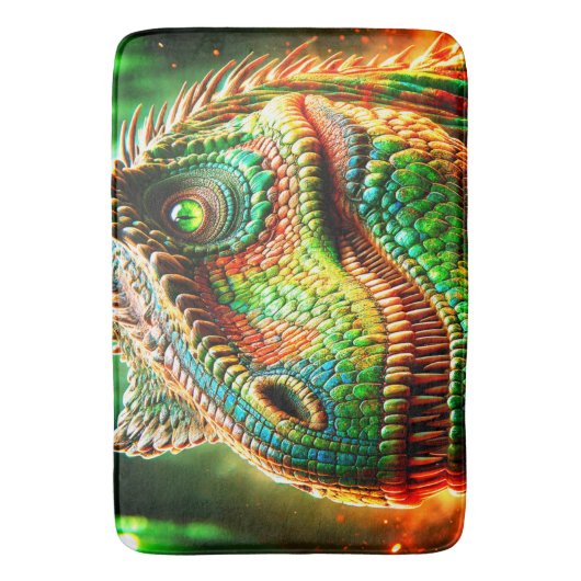 恐竜 バスマット (正面縦)