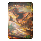 恐竜 バスマット (正面縦)