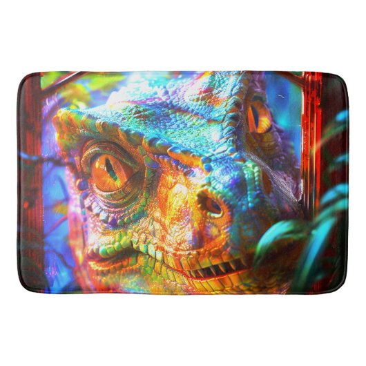 恐竜 バスマット (正面)