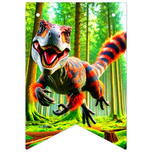 恐竜 バンティングフラッグ (第2の旗)