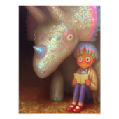 恐竜 フォトプリント            (正面)