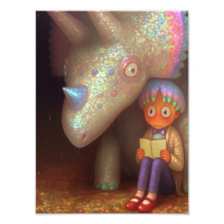 恐竜 フォトプリント           