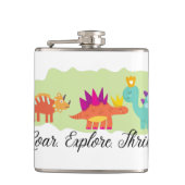 恐竜 フラスク (正面)