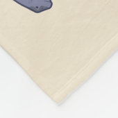 恐竜 フリースブランケット (角)