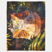 恐竜 フリースブランケット (正面)