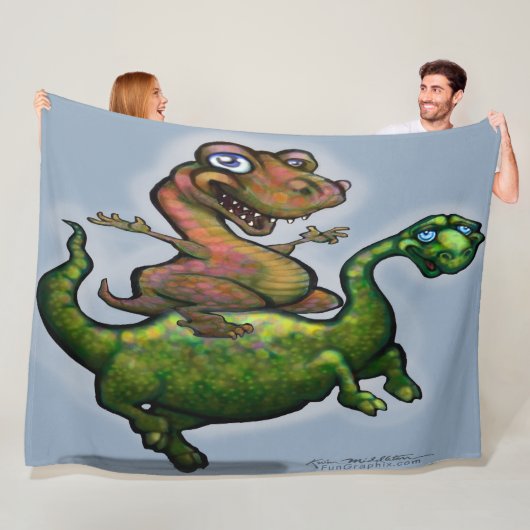 恐竜 フリースブランケット (インサイチュ)