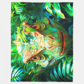 恐竜 フリースブランケット (正面)