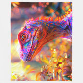 恐竜 フリースブランケット (正面)