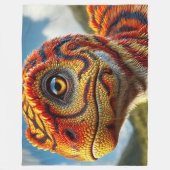 恐竜 フリースブランケット (正面)