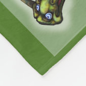 恐竜 フリースブランケット (角)