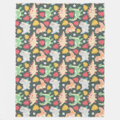 恐竜！フリースブランケット フリースブランケット (正面)