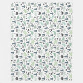 恐竜！フリースブランケット フリースブランケット (正面)