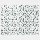 恐竜！フリースブランケット フリースブランケット (正面(横))