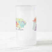 恐竜 フロストグラスビールジョッキ (中央)