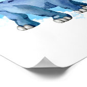 恐竜 プリント 恐竜の子供部屋 ポスター (角)