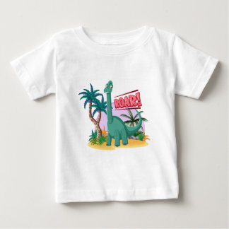 恐竜 ベビーTシャツ
