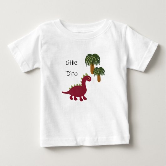 恐竜 ベビーTシャツ (正面)