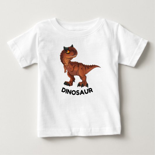 恐竜 ベビーTシャツ (正面)