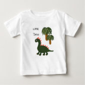 恐竜 ベビーTシャツ (正面)